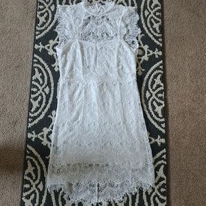 White Free People dress (intimately line)